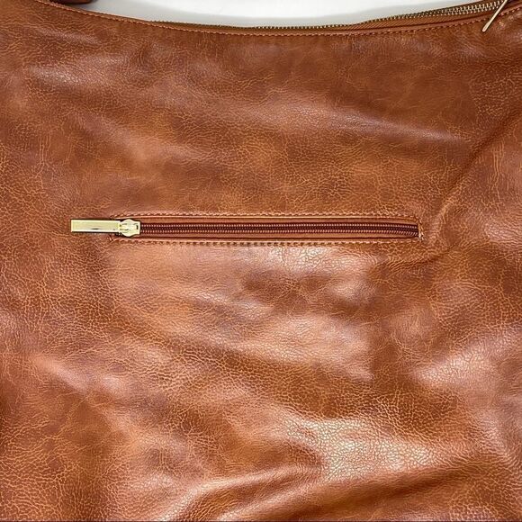 Boho Shoulder Bag, Brown - Picture 7 of 14